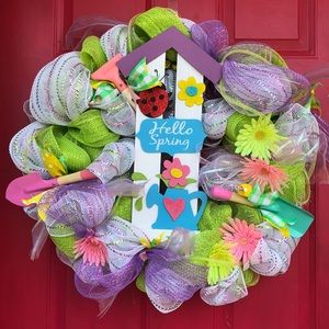 When spring sprung wreath